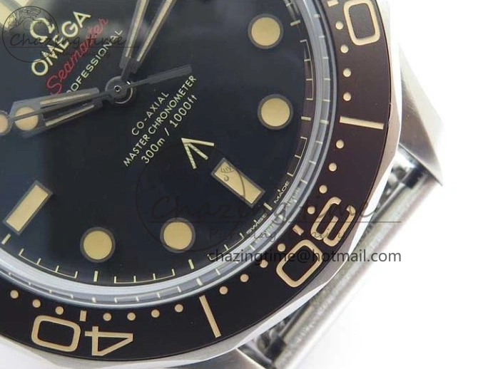 0215 Seamaster 300 “No Time to Die” Limited Edition ORF 1:1 Best Edition on SS Mesh Bracelet A8806 (Free Nato Strap) Durable 7866